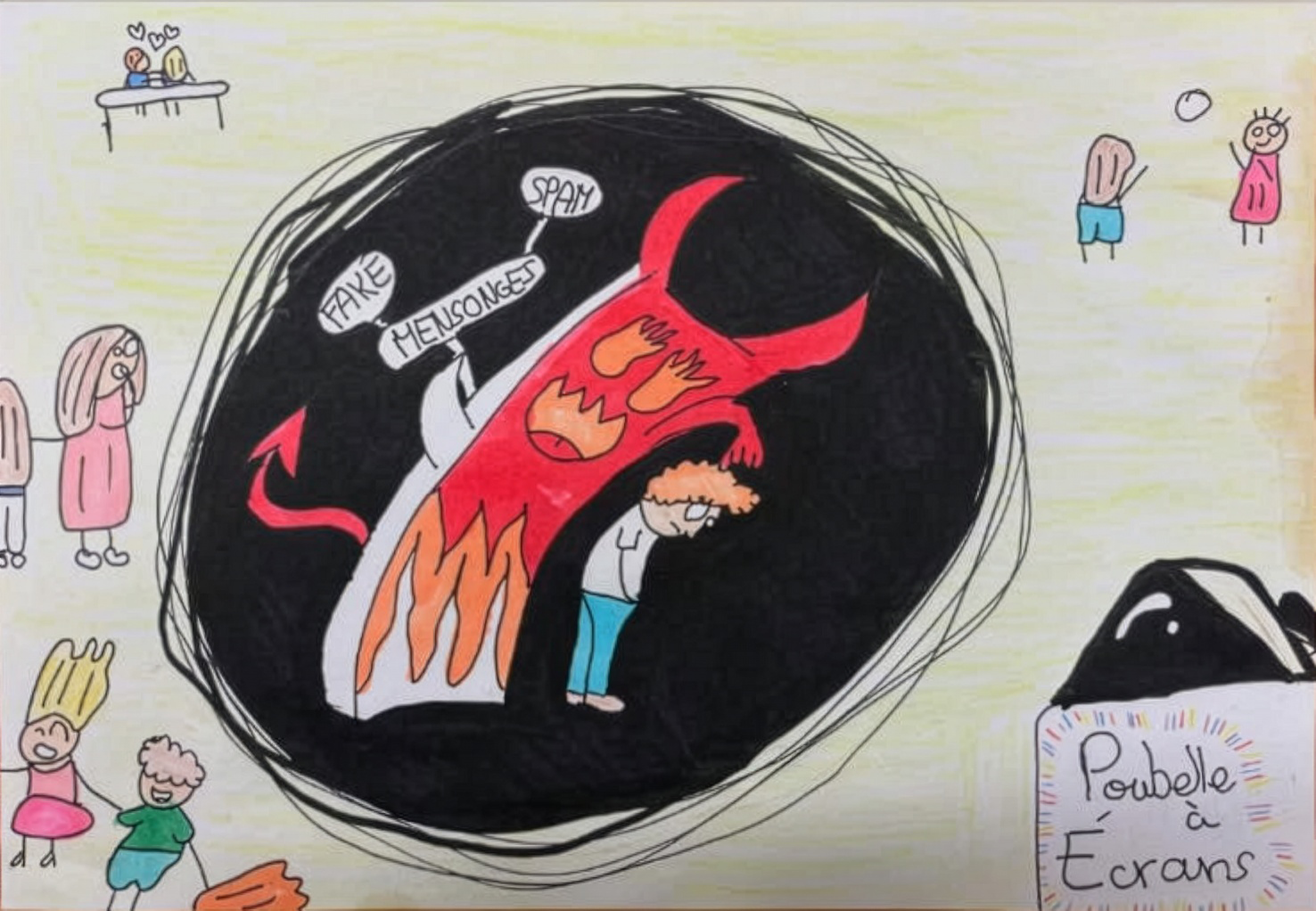 Dessin par Victoria Di Lorenzi